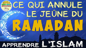 Le ramadan commence le 9ème mois de l'année lunaire. Ce Qui Annule Le Jeune Islam Apprendre L Islam Le Jeune Invalide Guide Musulman Islam Rappel Youtube