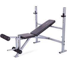 Cap Strength Deluxe Weight Bench With Leg Attachment Black Gray Walmart Com In 2021 Weight Benches No Equipment Workout At Home Gym