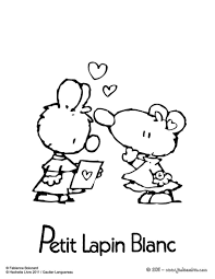 coloriage petit lapin blanc a colorier gratuitement camion de pompiers