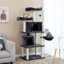 With sisal rope pillars and three decorative balls, your cats will be interested in amazon.com : Best Material Of Feandrea Large Cat Towers For Sale