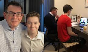 Daniel michael andrews is an australian labor party politician who has been premier of victoria since december 2014 and leader of the labor. Dan Andrews Celebrates His Son Noah S 18th Birthday Amid Coronavirus Pandemic Daily Mail Online