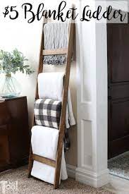 5 Blanket Ladder Her Tool Belt Home Diy Diy Home Decor Diy Farmhouse Decor