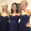 Royal Blue Gown Design For Bridesmaid