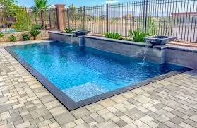 Rectangle Inground Pools Pictures Blue Haven In 2020 Pools Backyard Inground Rectangle Pool Pool Landscaping