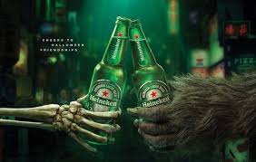 Heineken Halloween Friendship 1 Heineken Beer Advertising Beer Ad