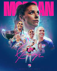 Alex Morgan announced that she is retiring (and expecting her 2nd child) from professional soccer. Her final game for the Wave will be Sunday