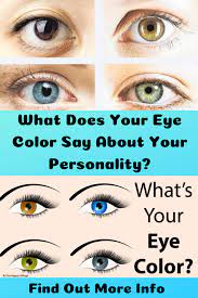 What Does Your Eye Color Say About Your Personality Love Quiz Eye Color Color Quiz