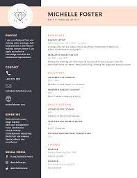 You can choose a pale background and intensive dark lettering. Emphasize Career Highlights On Your Resume By Using Color Strategically Resume Templates Makeup Artist Resume Resume Design Template