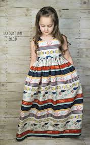 Beautiful Easy And Modern Girls Sewing Pdf Patterns Sizes 2t 12 Lexis Maxi Dress Pockets Sewing Dresses Sewing Kids Clothes Free Printable Sewing Patterns