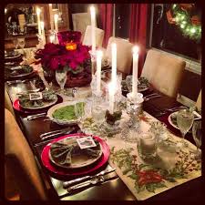 Christmas Dinner Table Setting Christmas Dinner Table Christmas Dinner Table Settings Dinner Table Setting