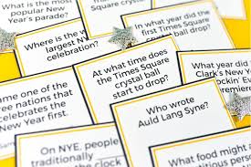 For many people, math is probably their least favorite subject in school. Free Printable New Year S Eve Trivia Hey Let S Make Stuff