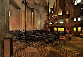 Das potsdamer theater, die stadtbibliothek ulm und nicht zuletzt die wie ein gebirgsfels wirkende wallfahrtskirche im rheinischen neviges. Mariendom Neviges Wallfahrtskirche Im Stadtteil Von Velbert Bergisches Land Foto Bild Reisen Architektur Deutschland Bilder Auf Fotocommunity