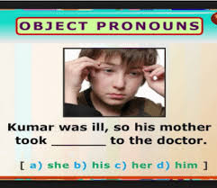 Sebelum mempelajari penggunaan pronouns pada kalimat bahasa inggris, kamu harus menghafalkan arti kata dari pronouns di bawah ini merupakan rangkuman penggunaan pronouns dalam sebuah tabel. Penggunaan Object Pronoun Dalam Bahasa Inggris Dan Contohnya