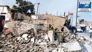 Terremoto en el año 2001 en arequipa se jugaba en el estadio de la unsa el partido por la etapa provincial de la copa perú. 23 De Junio Tacnenos Recuerdan Terremoto De 6 9Âº Del 2001 Peru Correo