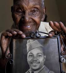 Meet Lawrence Brooks. He is the oldest American to have served in World War  II. He is 110 years young. Born in 1909, Brooks served as a support worker  in the Army's