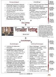 Januar 1919 verhandelte friedensvertrag zwischen dem deutschen reich und den alliierten wurde am 28. Ges M Martin Otte Ubersicht Voraussetzungen Und Bestimmungen Des Versailler Vertrages Mit Zeittafel