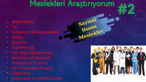 We did not find results for: Meslekleri Arastiriyorum 2 Lisans Sayisal Meslekler Youtube