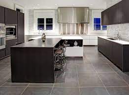 Also, gray floors can be come in several shades, and can be made from a variety of material including tile, stone, and wood laminate. Modern Kitchen Floor Tiles Design Pictures Novocom Top