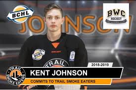 Kent johnson (born 1955) is an american poet, translator, critic, and anthologist. Johnson Signs With Smokies For 2018 19 Trail Smoke Eaters