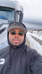 Didn't see much snow growing up, had pull over & enjoy the moment.