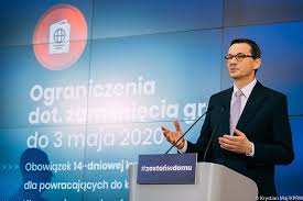 Premier mateusz morawiecki podczas konferencji na temat działań antykryzysowych dla firm. Konferencja Z Udzialem Premiera Mateusza Morawieckiego Oraz Ministrow L Szumowskiego I D Piontkowskiego Kancelaria Prezesa Rady Ministrow