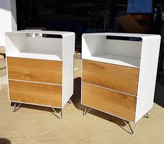 Design Mobel Nachttisch Spezialanfertigung Holz Massiv Metall Stahl Modern Stahlzart Modernes Mobeldesign Mobel Online Shop Holz Und Metall
