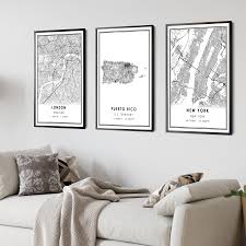 I am so excited to share this really tasty one pan puerto rican style chicken & rice with you all, because i think you will love it just as much as my family does. Puerto Rico Us Territory Modern City Map Print City Streets Map Decor Mpcanvas