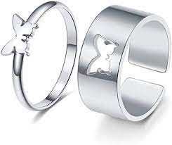 This page provides tool for kundli matching as well as matching making report indepth analysis. Buy Tiktok Butterfly Pinky Promise Ring Set 2pcs Cute Matching Butterfly Ring Couple Ring Couples Jewelry For Women And Girls Online In Indonesia B092jp95zb