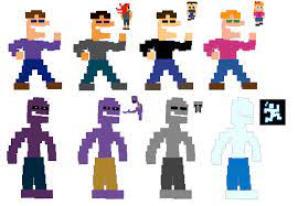 At some point before the year 1983, most likely in the 70s, william met a man named henry emily , who helped open their first location together, fredbear's family diner. Michael Afton For Smash Colour Swaps Full Moveset In The Works But For Now Here S This Hope You All Like Them Also Sorry If Flaired Incorrectly I Think It S Right Fivenightsatfreddys