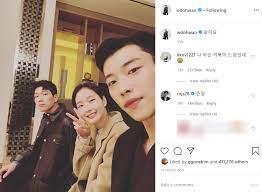 Maybe you would like to learn more about one of these? Kim Goeun Woo Dohwan Kim Kyungnam Have Funny Interactions On Instagram Kpopmap