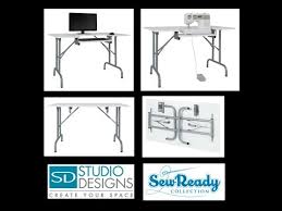 Assembly Video For The 13373 Sew Ready Folding Multipurpose Table Youtube