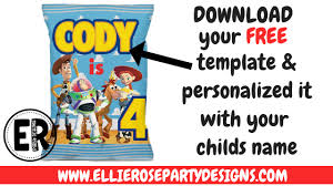 Maybe you would like to learn more about one of these? Toy Story Chip Bags Free To Download Ellierosepartydesigns Com