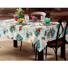 The Pioneer Woman Country Garden Tablecloth Pioneer Woman Kitchen Table Cloth Pioneer Woman