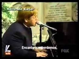 Elton John Candle In The Wind Princess Diana Lyrics Princess Diana Funeral Elton John Candle In The Wind Goodbye Englands Rose Youtube Candle In The Wind Elton John Love Songs