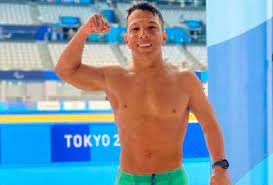 Nelson crispin of colombia wins gold medal in men's 200 m individual medley m6 during day 7 of the para swimming world championship mexico city 2017. 5dty7tf9nd52gm