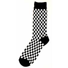Mens Dress Sock K Bell Socks Black White Checkered Mens Dress Socks Mens Socks Fashion Dress Socks