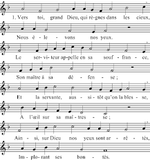 Psaume 123 Vers Toi Grand Dieu Qui Regnes Dans Les Cieux 1729 Pensees 365 Psaumes Psaume 128 Seigneur