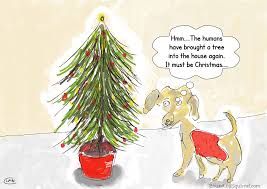Like famous cartoon dog, scooby doo have placed a bench mark in cartoon industry and is male dog cartoon character. Boundingsquirrel Whimsical Art And Illustrations Christmas Dog Cartoon Day 41