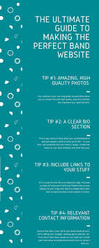 The Ultimate Guide To Crafting The Perfect Band Website Band Website Business Stories Band
