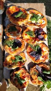 Homemade Wood Fired Mini Pizzas Food Mini Pizza Pizza Recipes