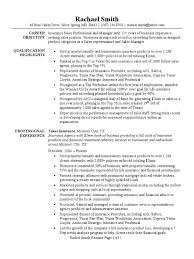 insurance resume sample american