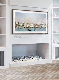 Motorised picture lift from future automation innovative stylish design hide your flat screen tv behind moving artwork lift, installation services available av installs ltd. Samsung Art Store With The Frame Tv Bring World Class Galleries In Your Space Samsung My