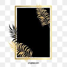 Black And Gold Border Png Black Gold Plant Leaves Border Gold Leaf Black Golden Plant Png Transparent Clipart Image And Psd File For Free Download Cartoon Leaf Leaf Border Leaf Background