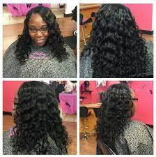 Side Part Partial Install With Italian Curl Weave Hairstyles Latest Braid Styles Braid Styles