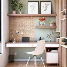 Bentuk site lebar ke belakang, sehingga ada space lahan terbuka dibelakang yang memberi keuntungan sebagai ruang terbuka sirkulasi udara. 11 Rekomendasi Desain Kantor Di Rumah Yang Super Kreatif