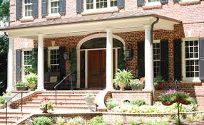 Railing is fully composite with aluminum balusters. Porch Roof Designs Front Porch Designs Flat Roof Porch