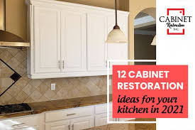 To reduce kitchen restoration costs, do not install flooring under base cabinets or permanent appliances. 12 Cabinet Restoration Ideas For Your Kitchen In 2021 Cabinet Restoration