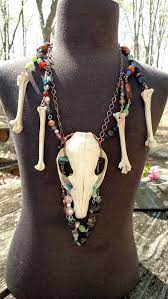 Voodoo Priestess Necklace Etsy Voodoo Halloween Voodoo Priestess Voodoo Costume