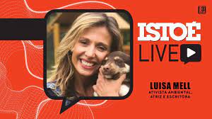Mell's career began at the age of nineteen when she appeared in a sitcom aired on the sunday program domingo legal (sbt). Istoe Live Luisa Mell Ativista Ambiental E Escritora Youtube