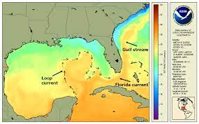 Current Temperature Of The Gulf Of Mexico The Gulf Of Mexico Loop Current | Noaa Coastwatch & Oceanwatch